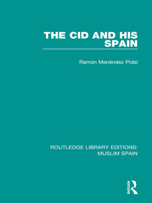 cover image of The Cid and His Spain